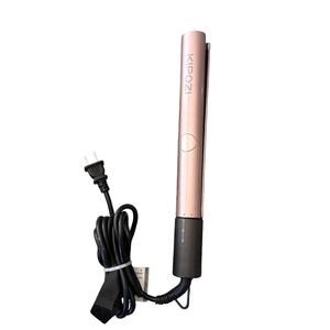 KIPOZI Hair Straightener Flat Iron Pink Professional Styling Tool Ceramic Plates